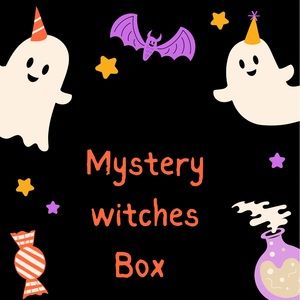 Mystery Box witches witchy Grab bag Box variety of mix items 8+